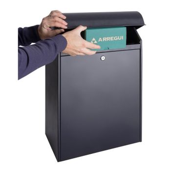 Kangur - Buzón exterior paquetería acero gran capacidad