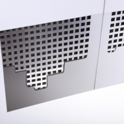 Placas de aluminio para techos. Imagen generada con inteligencia artificial.