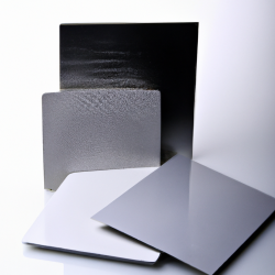 Placas de aluminio. Imagen generada con inteligencia artificial.