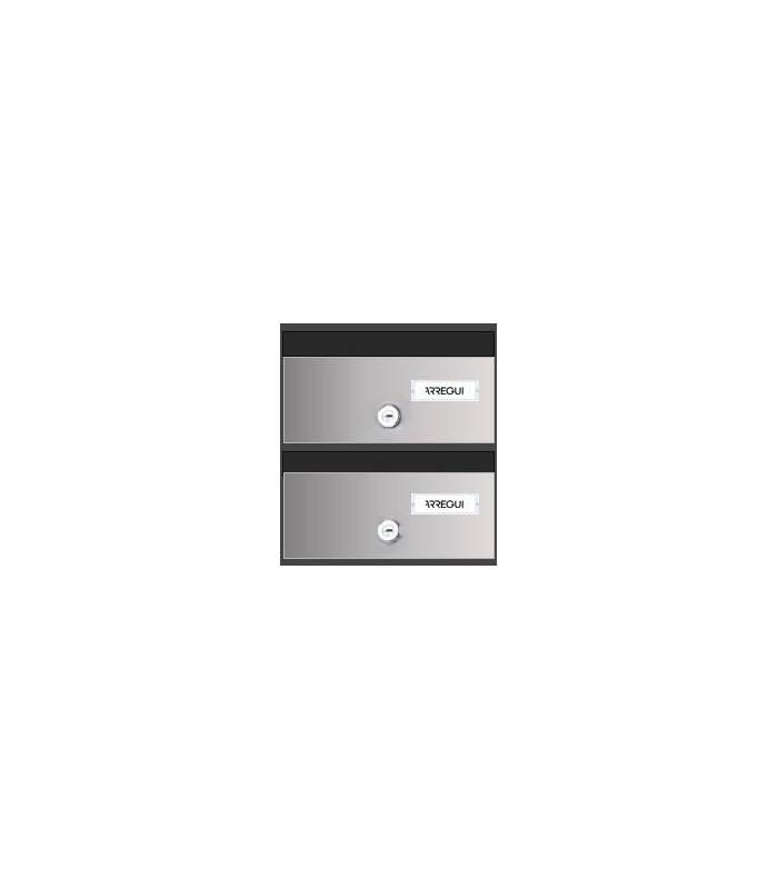 ADAPTA H3700-05 - Negro / Inox Satinado